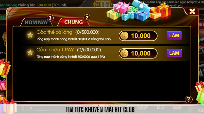 Đa Dạng Chương Trình Khuyến Mãi Tại Hitclub